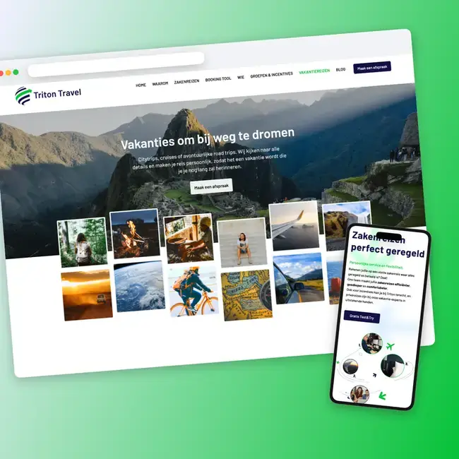 Triton Travel heroafbeelding